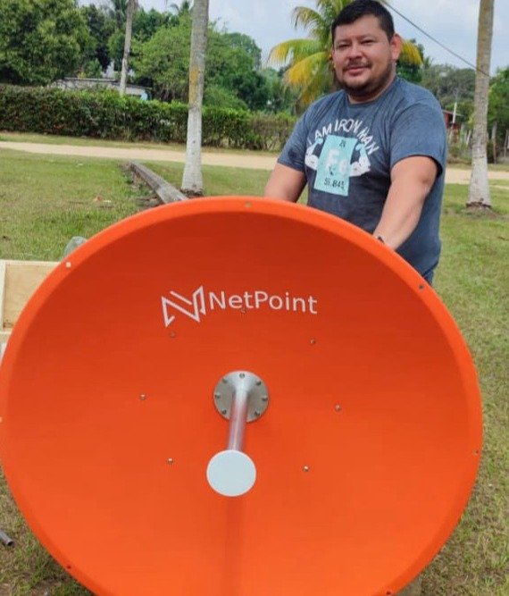 Antena para Airfiber 5xHD - NetPoint